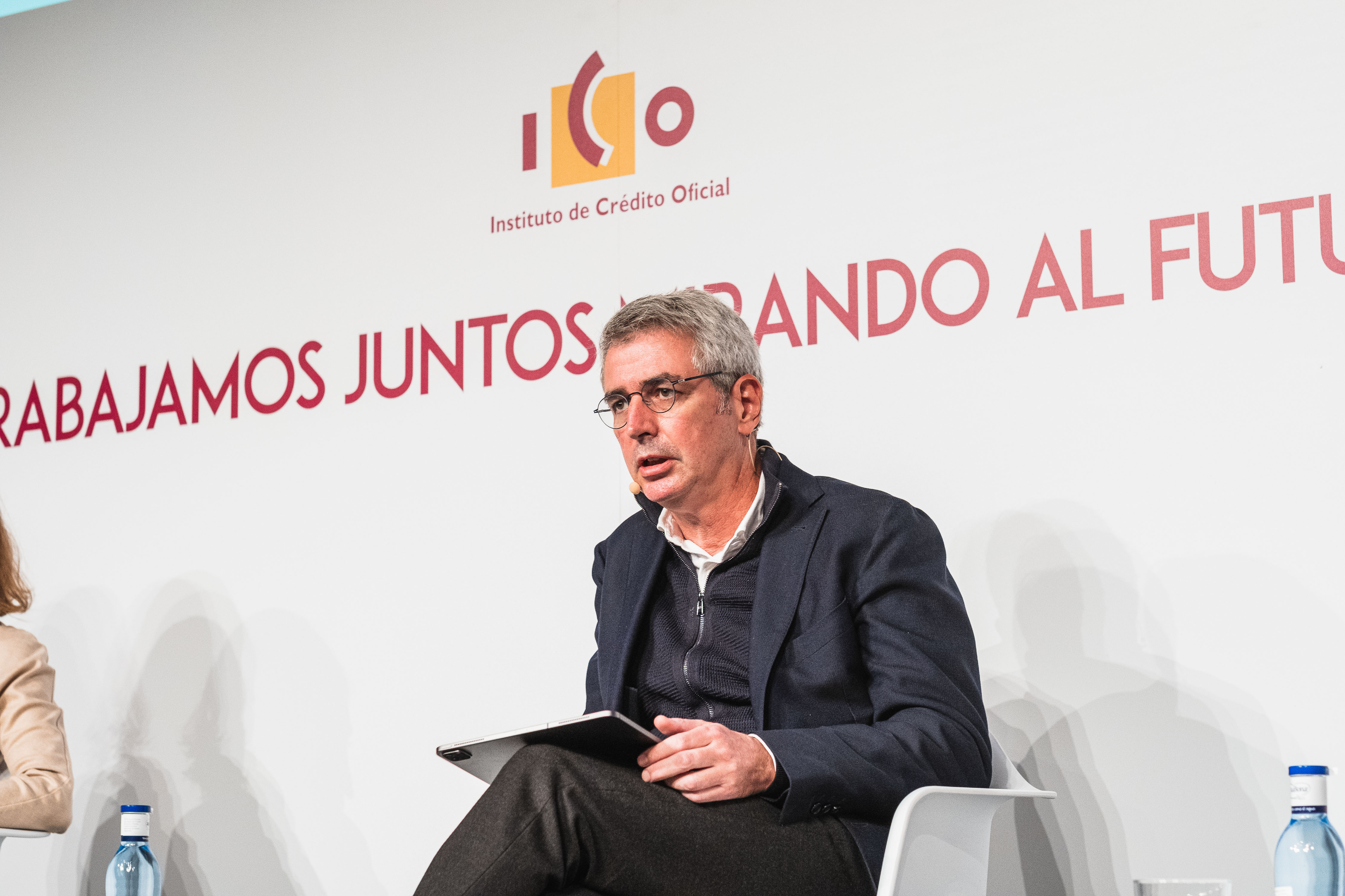 Aquilino Peña, Presidente de ASCRI. moderador del segundo panel Jornada 50 aniversario ICO