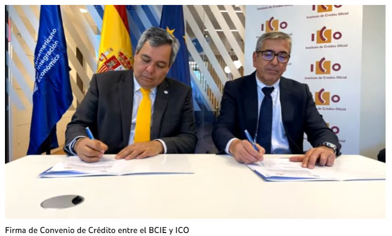 Firma convenio ICO - BCIE