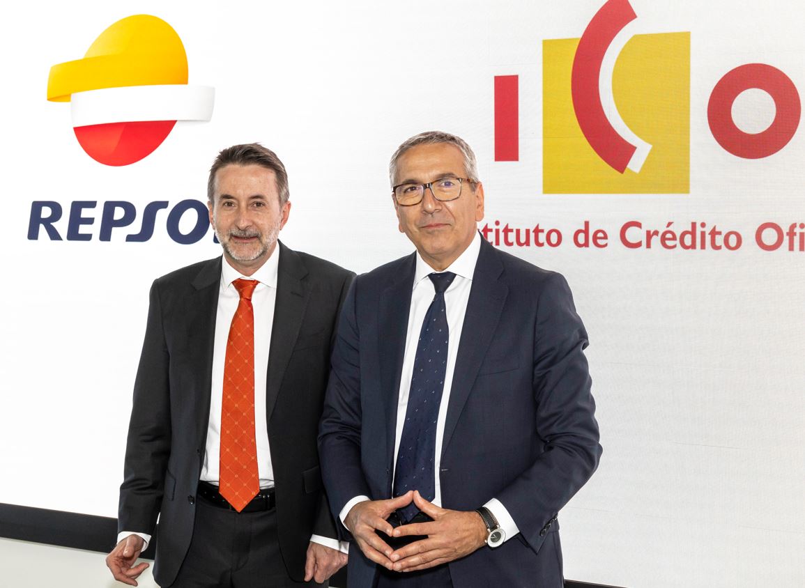 Repsol's CEO, Josu Jon Imaz and -	Chairman of the Official Credit Institute (ICO), José Carlos García de Quevedo