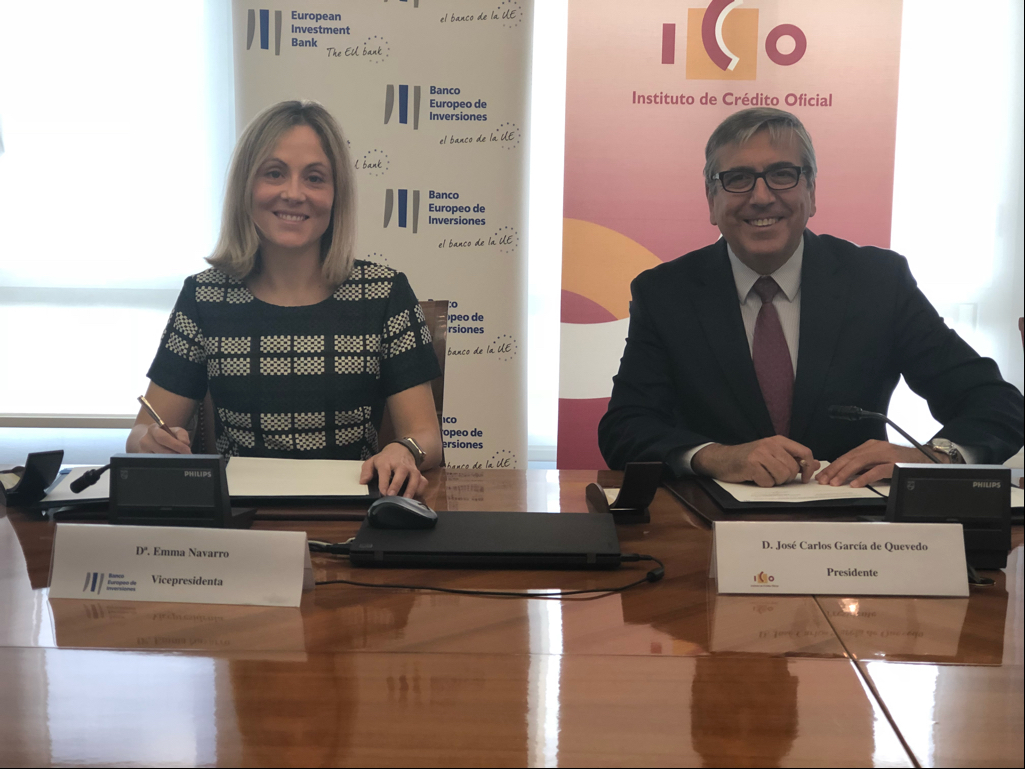 Presidente ICO y Vicepresidenta BEI Presidente ICO y Vicepresidenta BEI