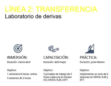 Línea 2: Transferencia. Laboratorio de derivas