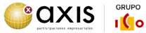 AXIS logo and ICO Group logo